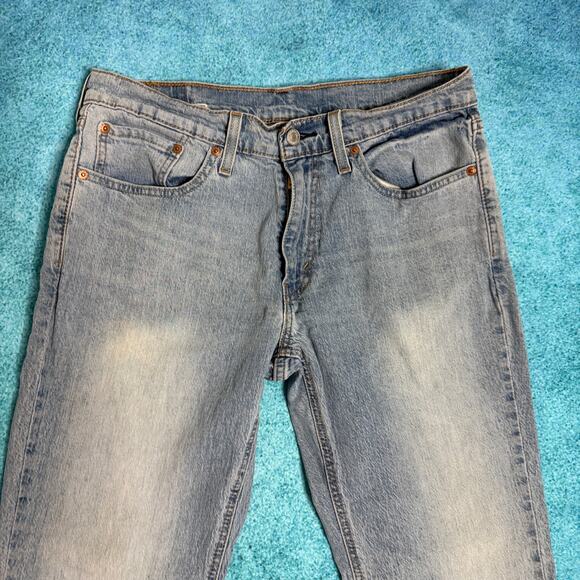 Levi’s 541 Men’s Jeans – Size 31x30 (Fits 32x27) Blue Straight Fit Stretch Denim - Picture 3 of 16